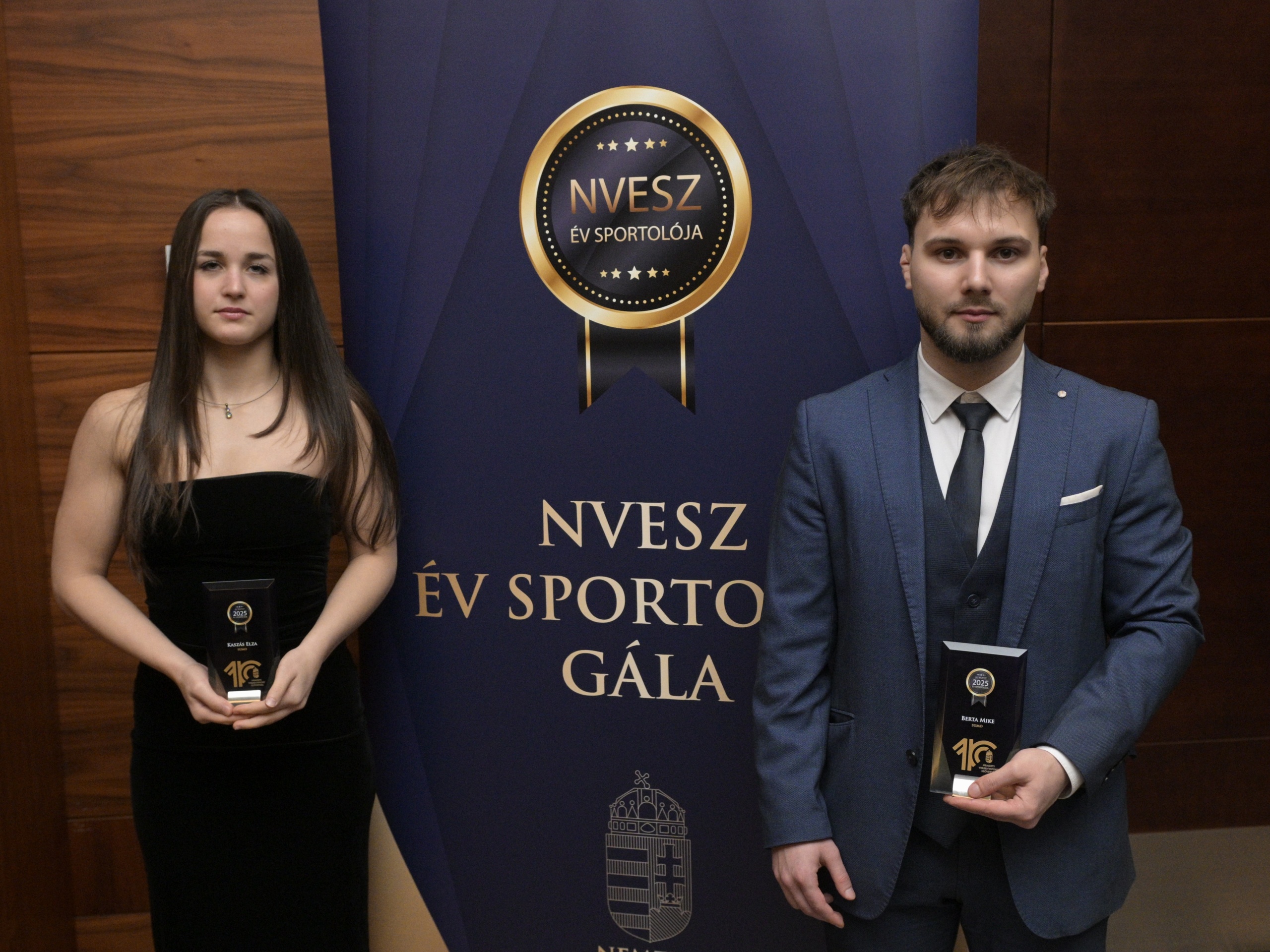 Szumós power couple az NVESZ Gálán: dupla díj, dupla mosoly
